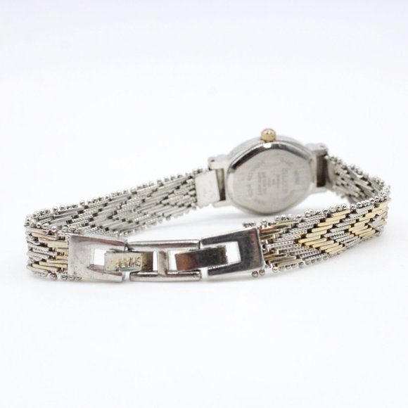 Vintage Sharp Watch Womens Silver Tone Stainless Steel White Classic Dial - Picture 7 of 9